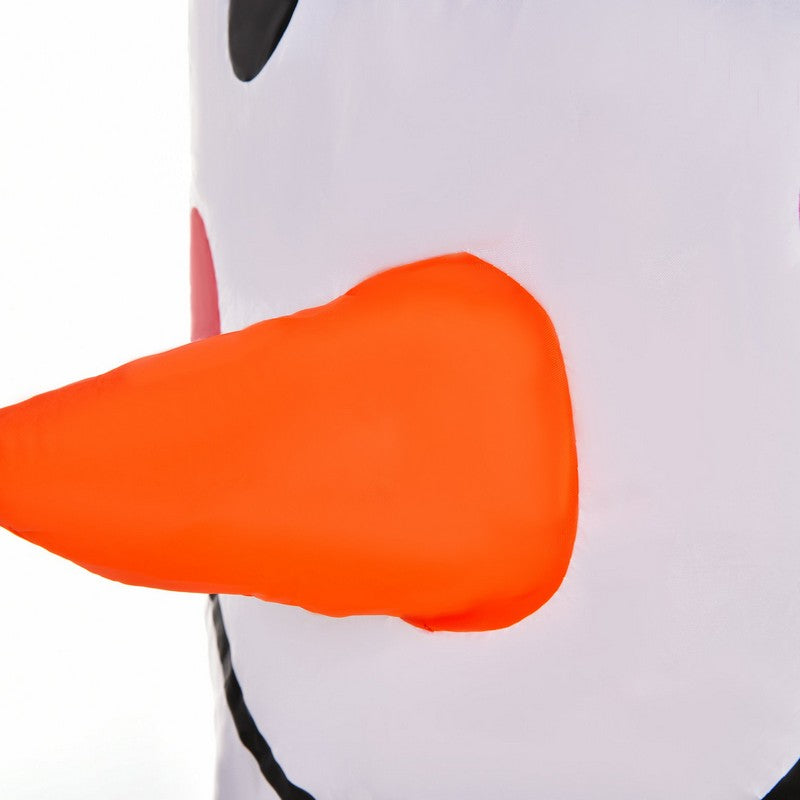 Homcom 6.5ft Inflatable Snowman LED Christmas Xmas Air Blown Holiday Decoration Outdoor Garden Decor