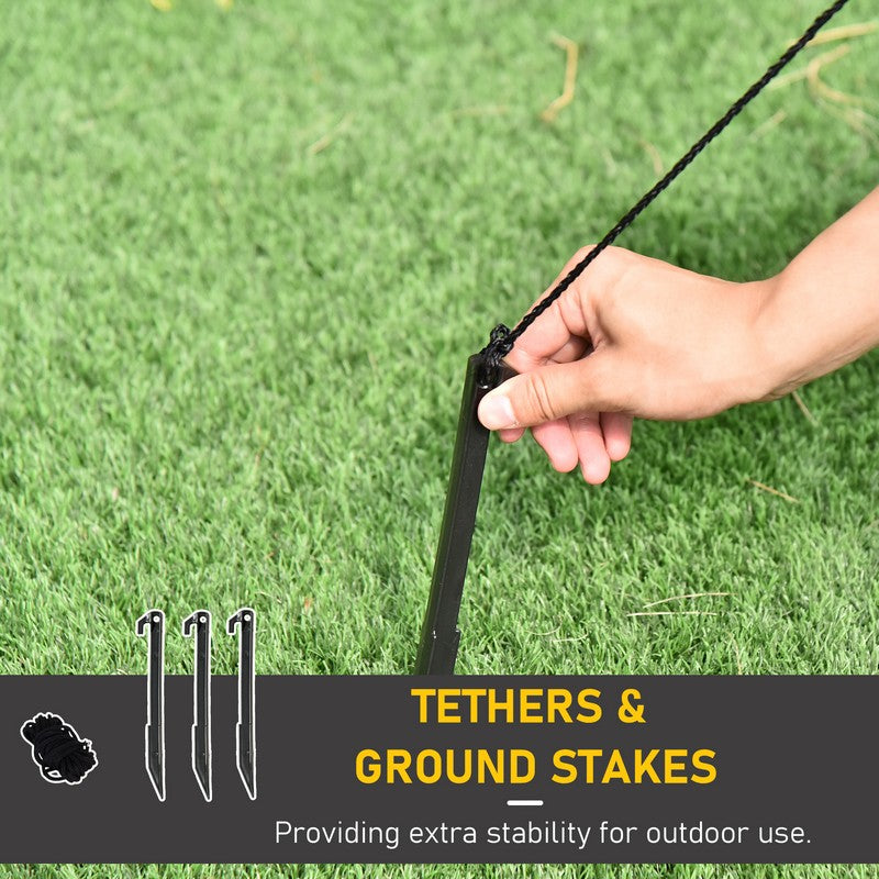 6ft Tall Outdoor Inflatable Bear Airblown Projection Holiday Christmas Lawn Décor